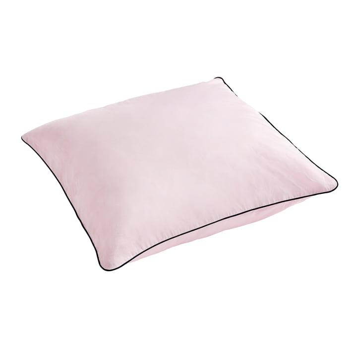 Hay - Outline Pillowcase, 80 x 80 cm, soft pink