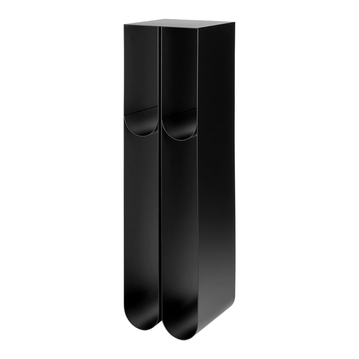 Curved Pedestal from Kristina Dam Studio in color black