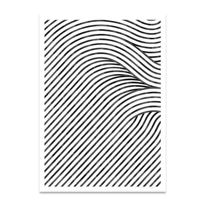 Quantum Fields 02 Poster, 50 x 70 cm from Paper Collective