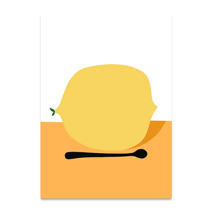 Citron Poster, 50 x 70 cm from Paper Collective