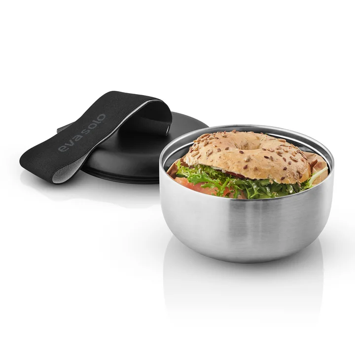 To Go Lunchbox, black / steel from Eva Solo