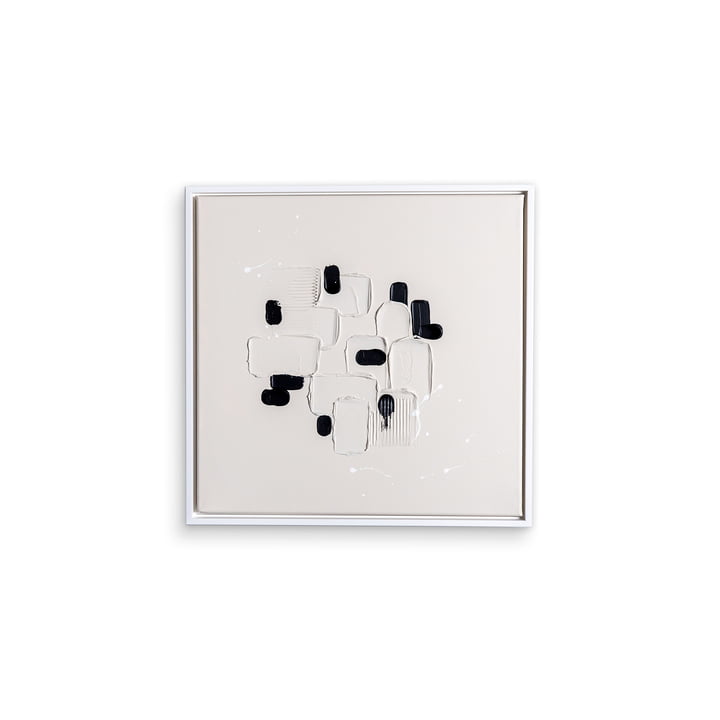 Studio Mykoda - SAHAVA Kasbah 1, 80 x 80 cm, beige light / frame white