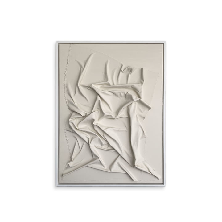 Studio Mykoda - SAHAVA Porca Miseria 1, 80 x 100 cm, beige light / frame white