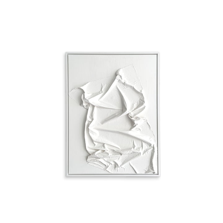 Studio Mykoda - SAHAVA Porca Miseria 1, 60 x 80 cm, white / frame white