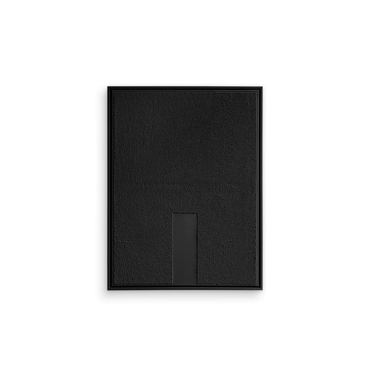 Studio Mykoda - SAHAVA Shadow 3, 60 x 80 cm, black / frame black glazed