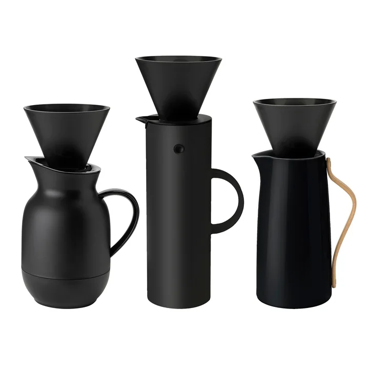 Filter holder for vacuum jugs from Stelton in color black