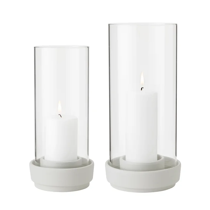 Hurricane Lantern from Stelton in the color sand