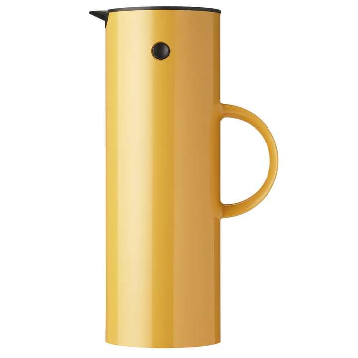 Vacuum jug EM 77 from Stelton in color poppy yellow