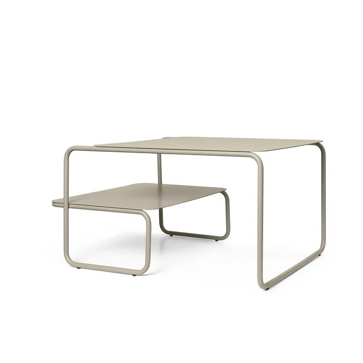 Level Coffee table, 79 x 60 cm, cashmere by Ferm Living