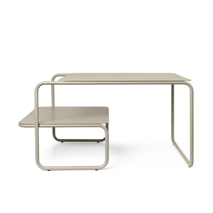 Level Coffee table, 79 x 60 cm, cashmere by Ferm Living