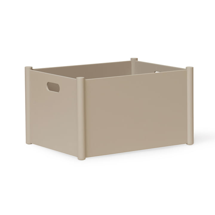 Pillar Storage Box L from Form & Refine in the version wam grey