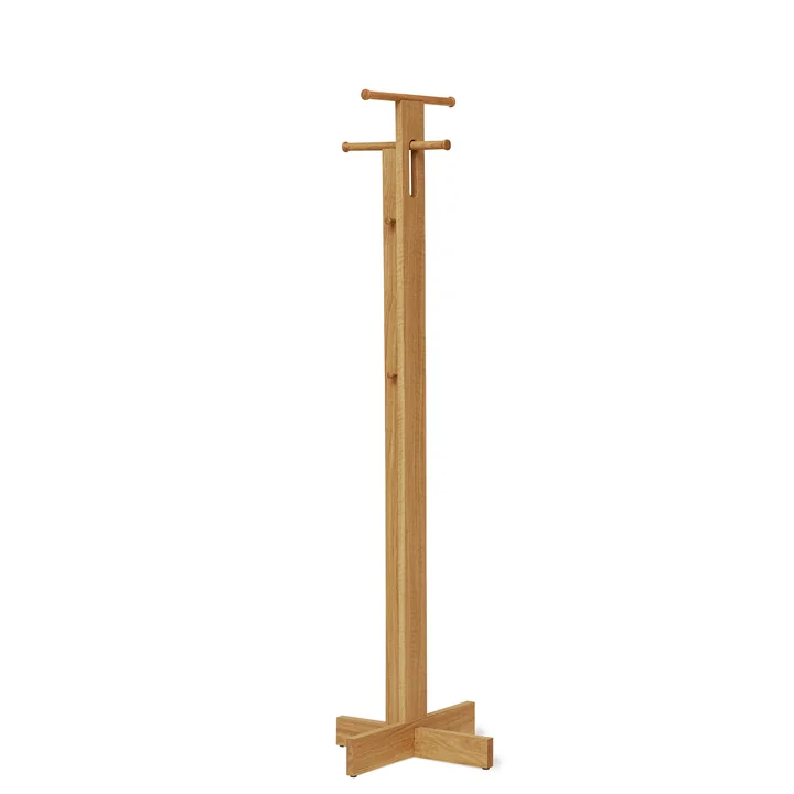 Foyer Coat rack, natural oak from Form & Refine