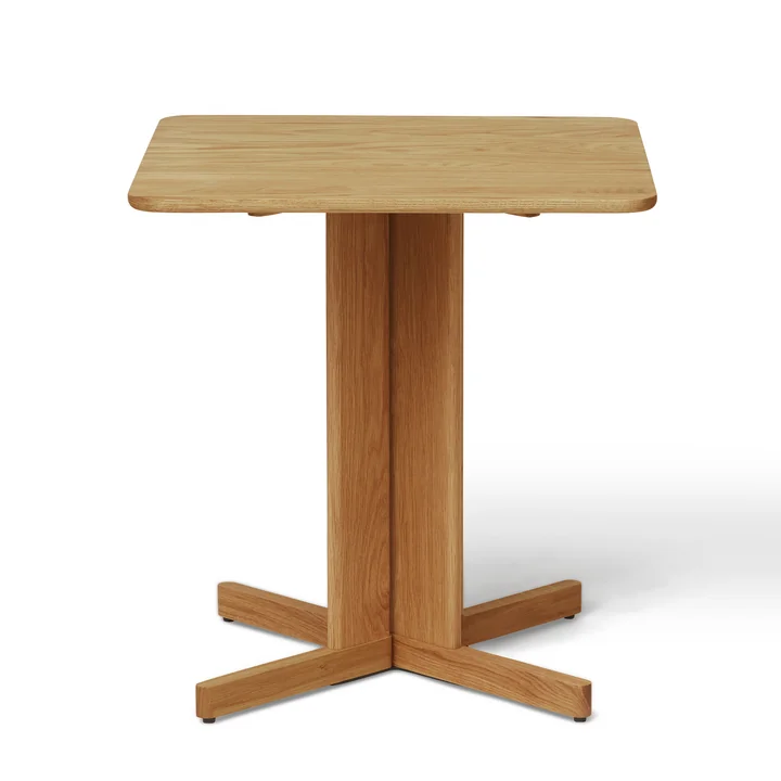 Quatrefoil Table from Form & Refine in the finish oak