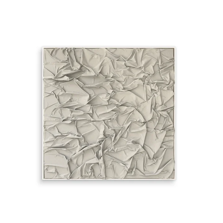 Studio Mykoda - SAHAVA Dune 2, 100 x 100 cm, beige light / frame white