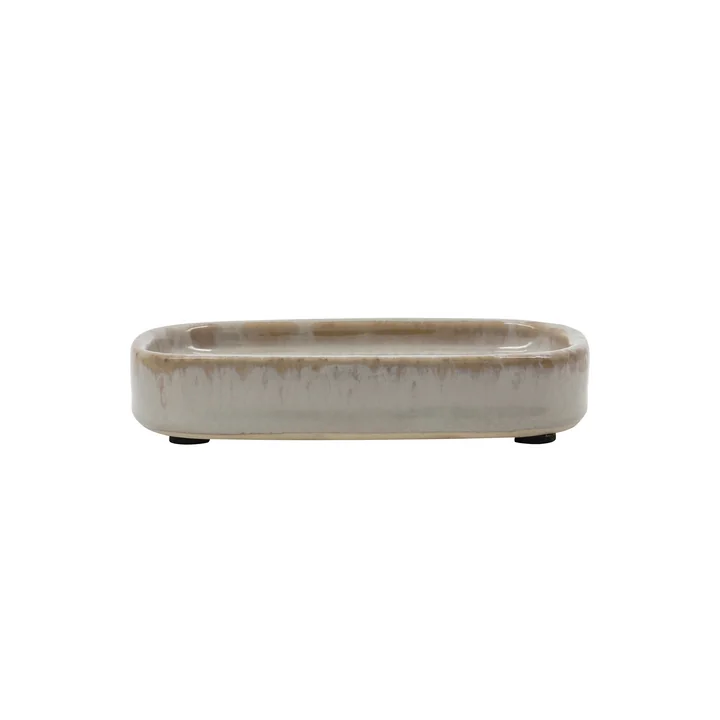 Datura Soap dish, shellish grey from Meraki