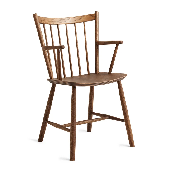 J42 Armchair, oak oiled dark by HAY
