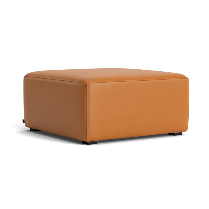 HAY - Mags Ottoman 02, Sense Cognac leather