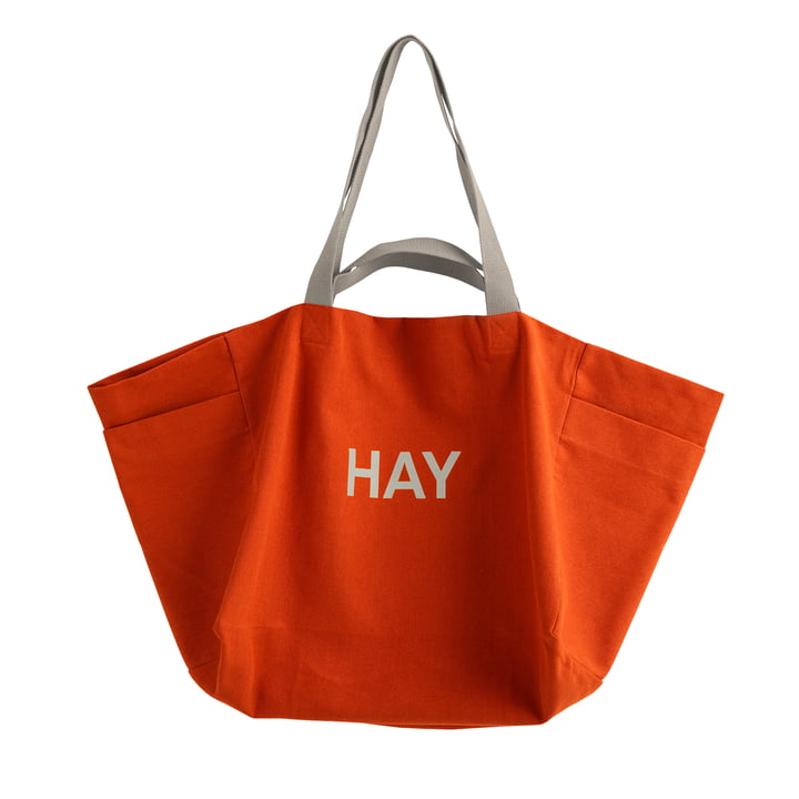 Weekend Bag No. 2, red from Hay