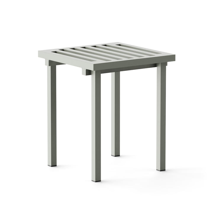 Outdoor stool, gray (RAL 120 70 05) from NINE