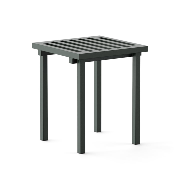 Outdoor stool, green (RAL 200 20 10) from NINE