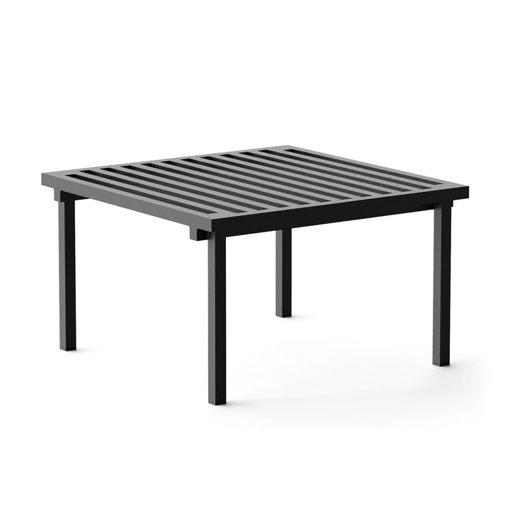 Outdoor Ottoman, black (RAL 9011) from NINE