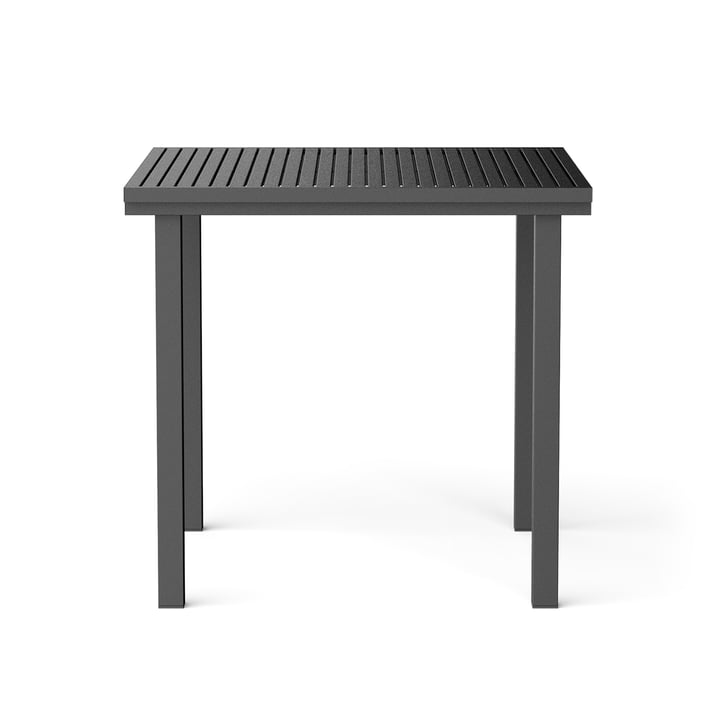 Dining Table, square, 80 x 80 cm, black (RAL 9011) from NINE