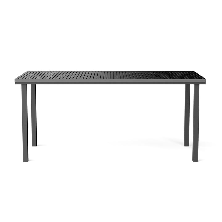 Dining Table, rectangular, 167 x 80 cm, black (RAL 9011) from NINE