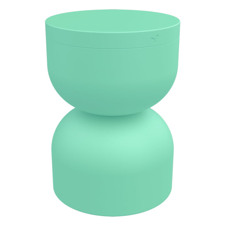 Piapolo Outdoor stool, opal green from Fermob