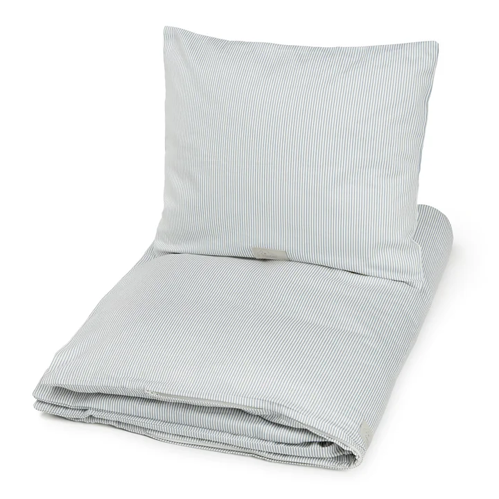 Cam Cam Copenhagen - Baby bed linen, 70 x 100 cm, classic Stripes Blue