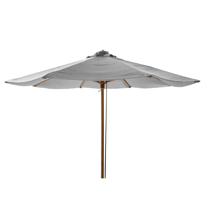 Cane-line - Classic Parasol with pulley, Ø 300 cm, light gray