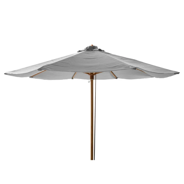 Cane-line - Classic Parasol with pulley, Ø 300 cm, light gray