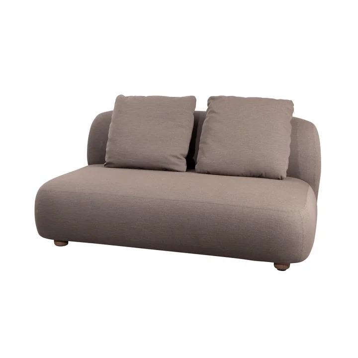 Cane-Line - Capture 2-seater sofa module, taupe