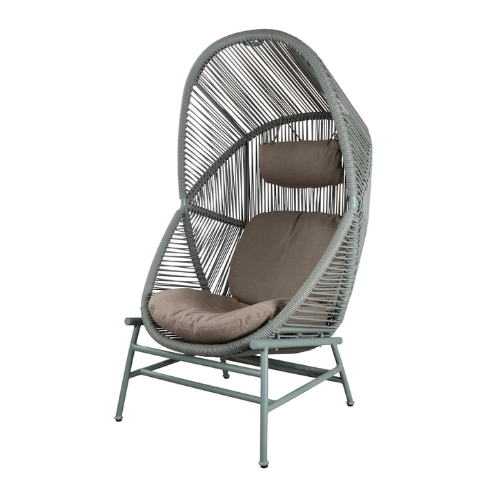 Cane-Line - Hive Sessel Outdoor, dusty green / taupe