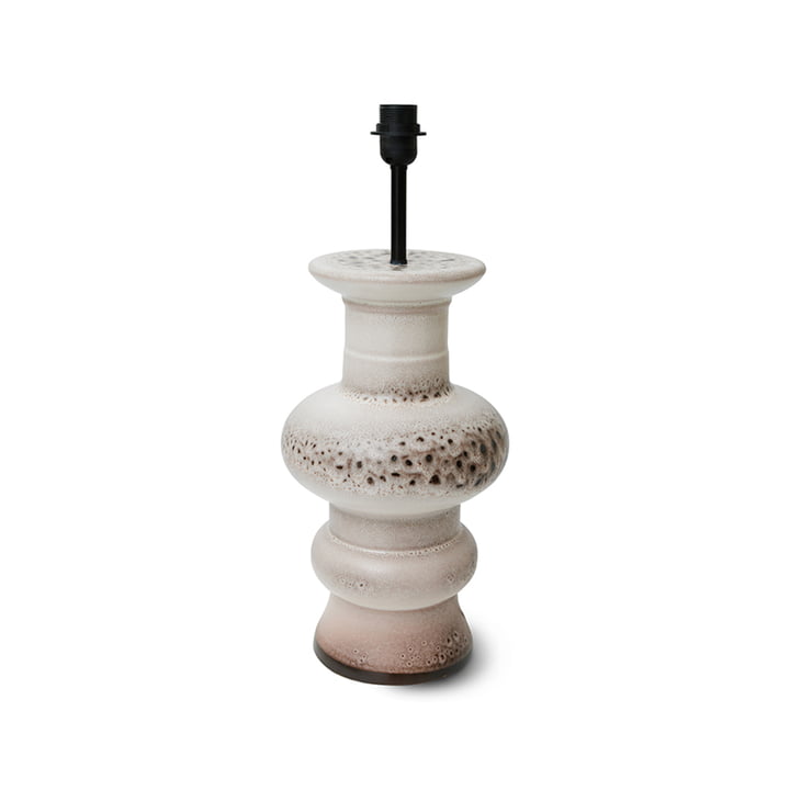 Grand Table lamp base, H 60 cm, reactive brown from HKliving