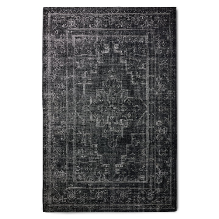 Wool rug, 200 x 300 cm, black from HKliving
