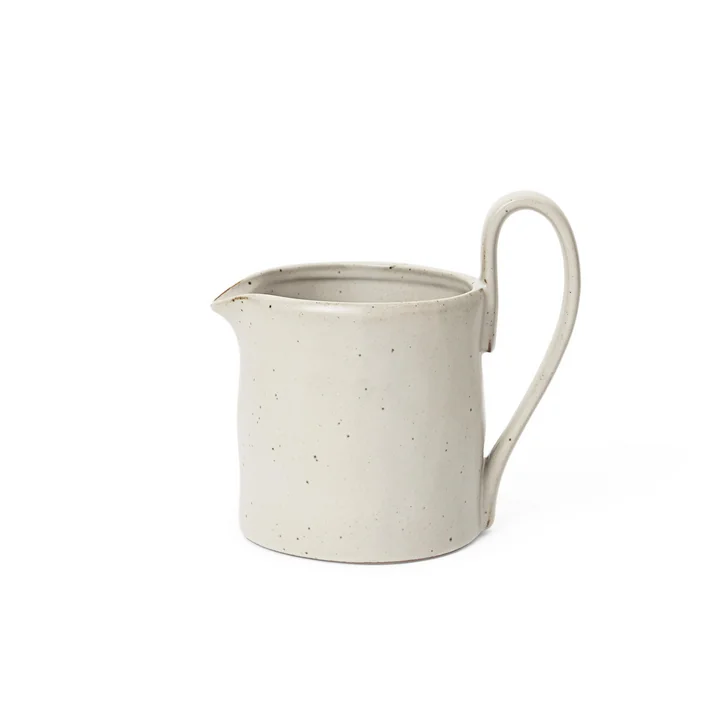Flow Milk jug, off-white by Ferm Living