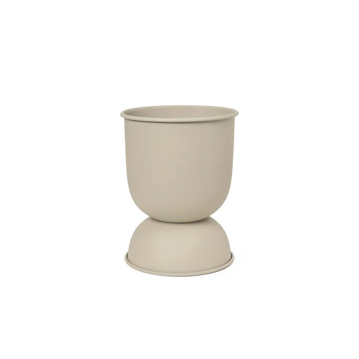 Hourglass Flowerpot extra-small, Ø 21 x H 30 cm, cashmere by Ferm Living