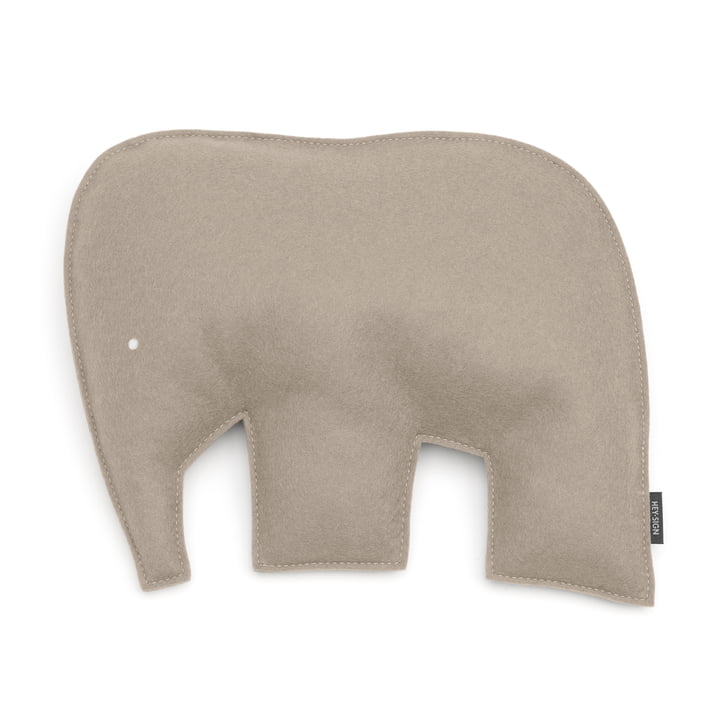 Hey Sign - Cushion elephant 40 x 30,5 cm, stone