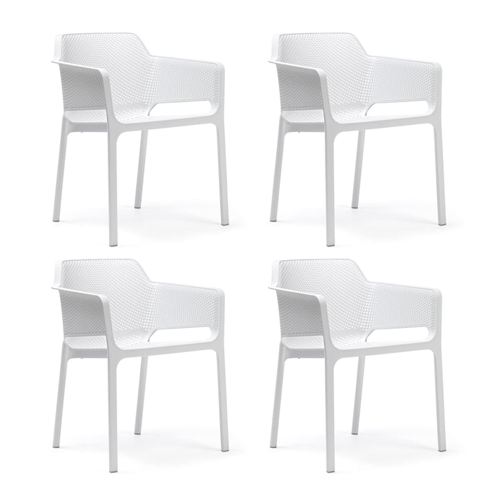 Nardi - Net armchair 4x, white