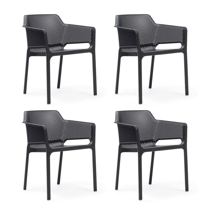 Nardi - Net armchair 4x, anthracite