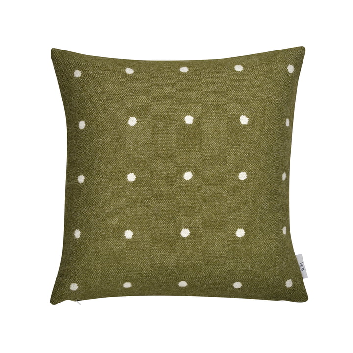 Røros Tweed - Pastille Cushion, 50 x 50 cm, green moss