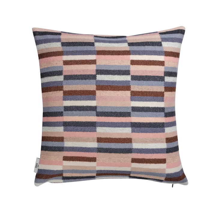 Røros Tweed - Ida Cushion, 50 x 50 cm, pink / blue