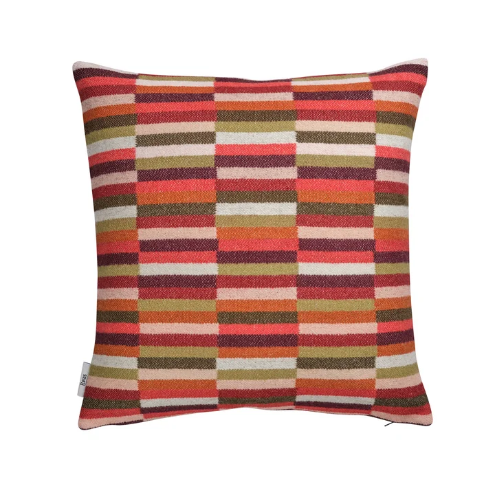 Røros Tweed - Ida Cushion, 50 x 50 cm, red shades