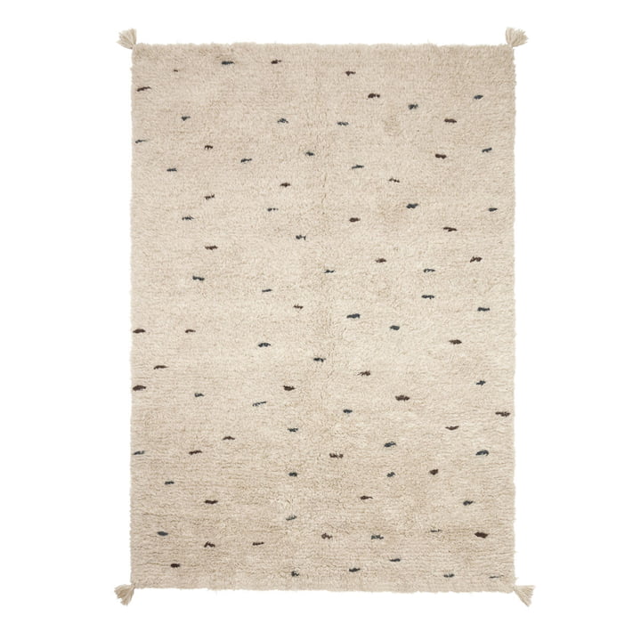 Dots carpet, 300 x 240 cm, off-white from OYOY