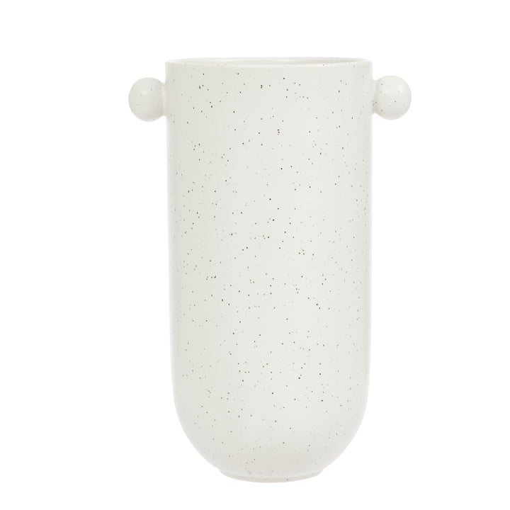 Saga Vase, Ø 13,5 x 20,5 cm, off-white from OYOY