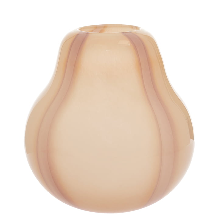 OYOY - Kojo Vase, Ø 24.5 x 25 cm, powder / rose