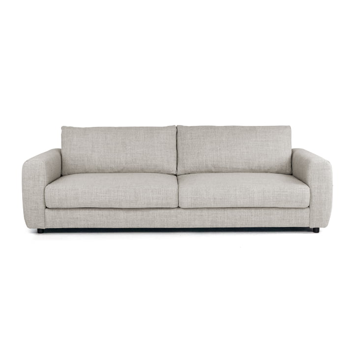 Bente 3 seater sofa, 230 x 100 cm, beige (Melina Simply 1244) from Nuuck