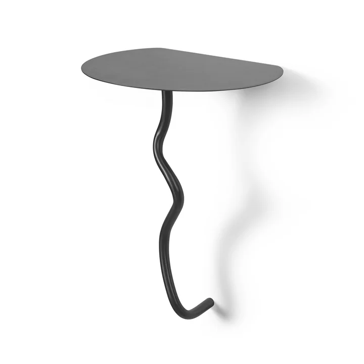 Ferm Living - Curvature Wall table, brass black