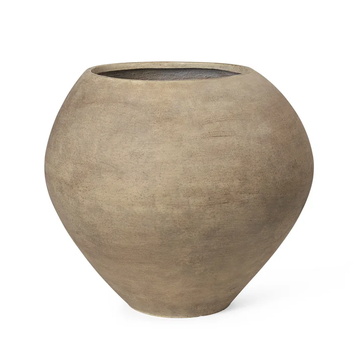 Ferm Living - Dodu Pot, H 51 cm, brown
