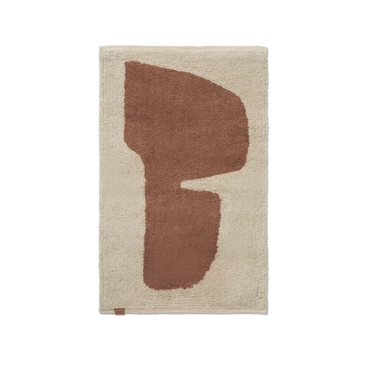Lay Washable doormat from ferm Living in the version parchment / rustic